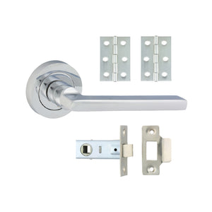 Radmore Lever On Rose Door Pack - Polished Chrome 200699