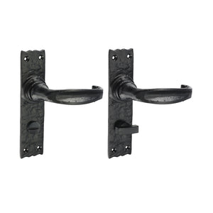 155 x 37 Narrow WC Handle Ant Black 200787