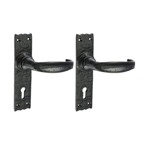 155 x 37 Narrow Lock Handle Ant Black 200966