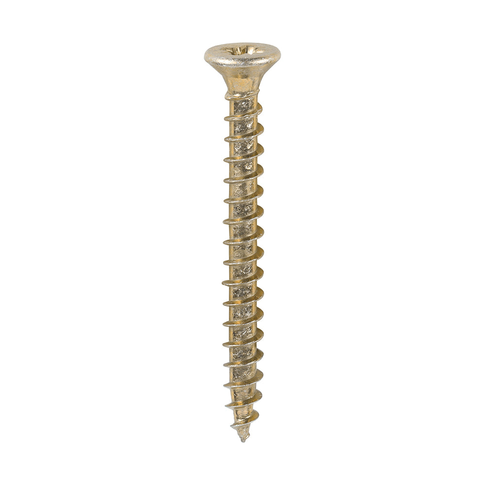6.0 x 120 Solo Woodscrew 100  PZ2 CSK-ZYP TIMCO 60120SOLOC