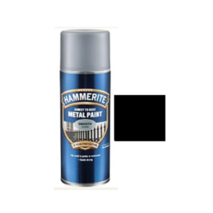 Hammerite Smoothrite Spray Black 400ml