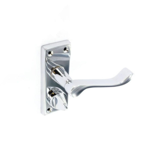 S2703 105mm Chrome Scroll Privacy Handle