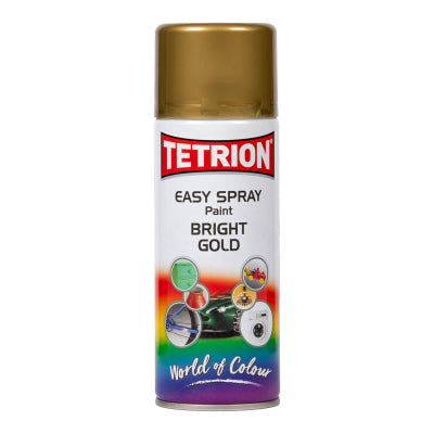 400ml Tetrion Easy Bright Gold Spray TETEASYBG