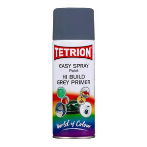 400ml Tetrion Easy Hi Build Grey Primer Spray TETEASYGP