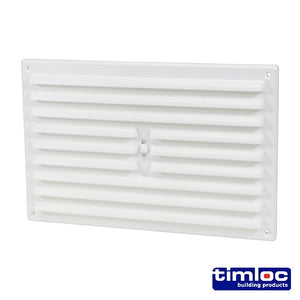 Hit and Miss Grille Vent White 242 x 165 LOC1209W