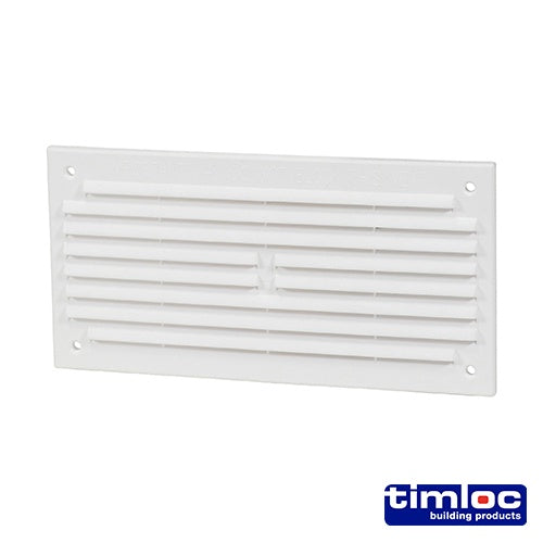 Mini Louvre Vent White 165 x 89 LOC1218W