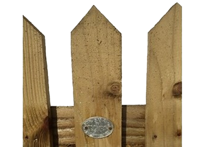 900 x 1828 Pointed Top Wicket Panel (6x3)