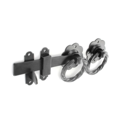 Ring Gate Latch Twisted 150mm S5137