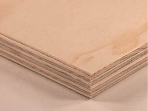 2440 x 1220 x  4mm B/BB Red Faced Eucalyptus Core Class 2 Plywood