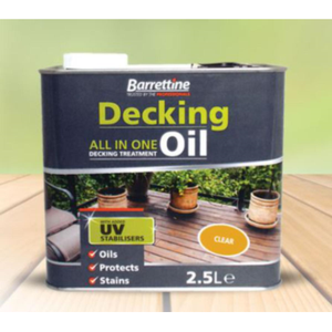 Barretine Decking Treatment2.5Lt D/Oak / L/Oak